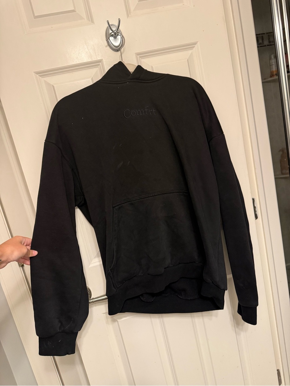 Comfort Black Hoodie